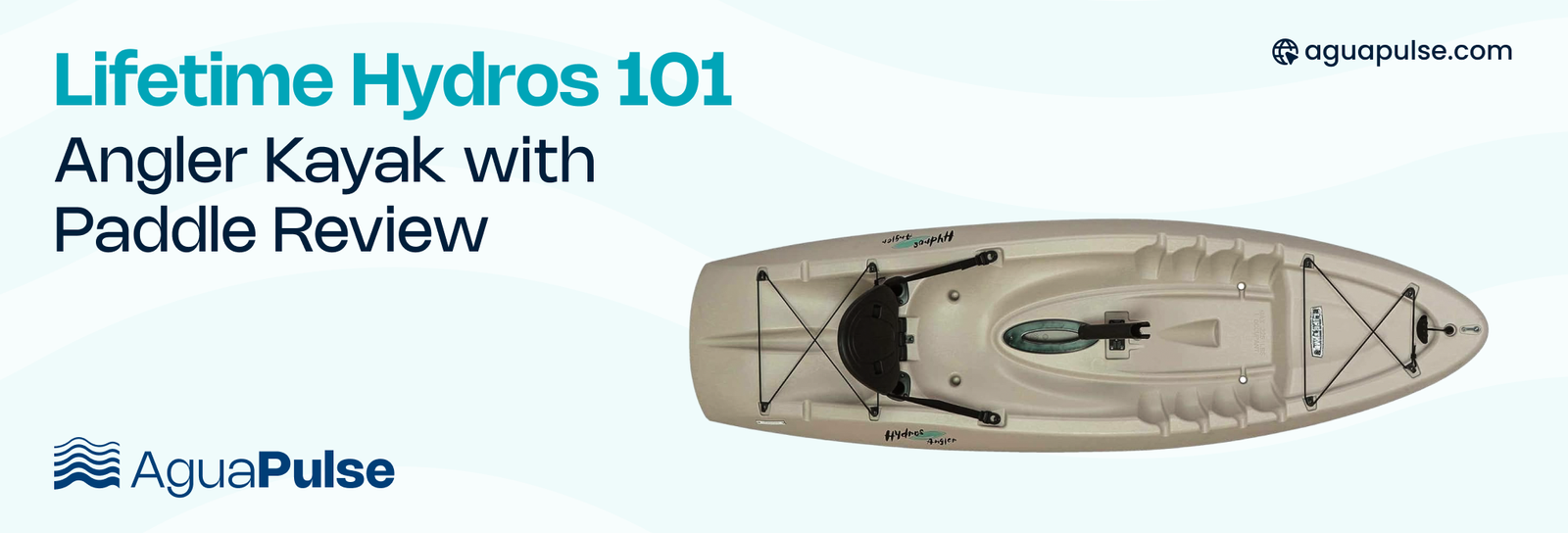 Lifetime Hydros 101 Angler Kayak with Paddle Review