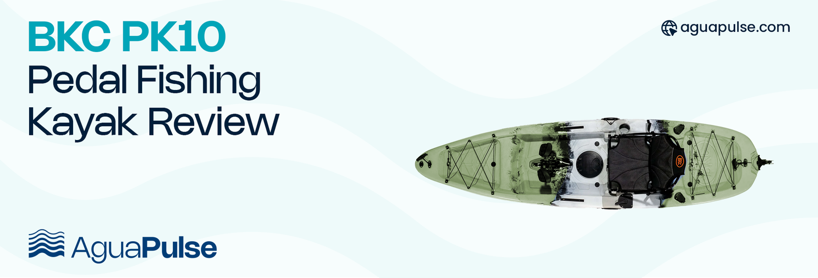 BKC PK10 Pedal Fishing Kayak Review