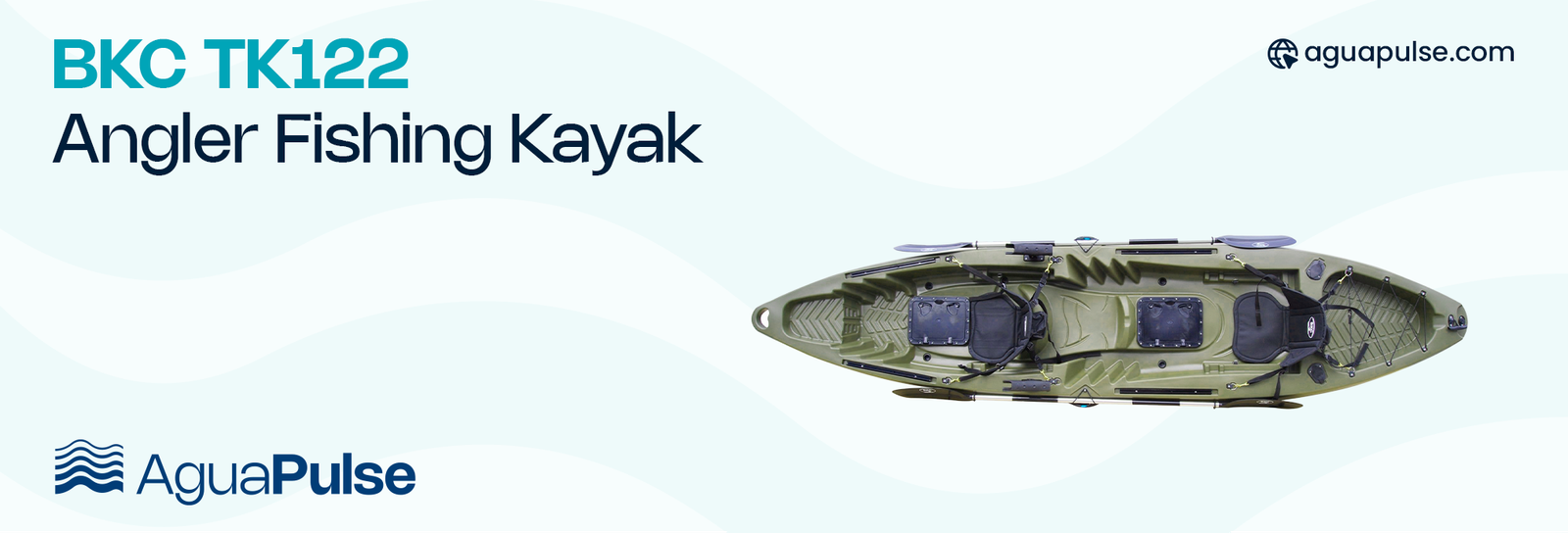 BKC TK122 Angler Fishing Kayak Review