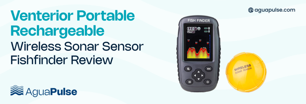 Venterior Portable Rechargeable Wireless Sonar Sensor Fishfinder Review